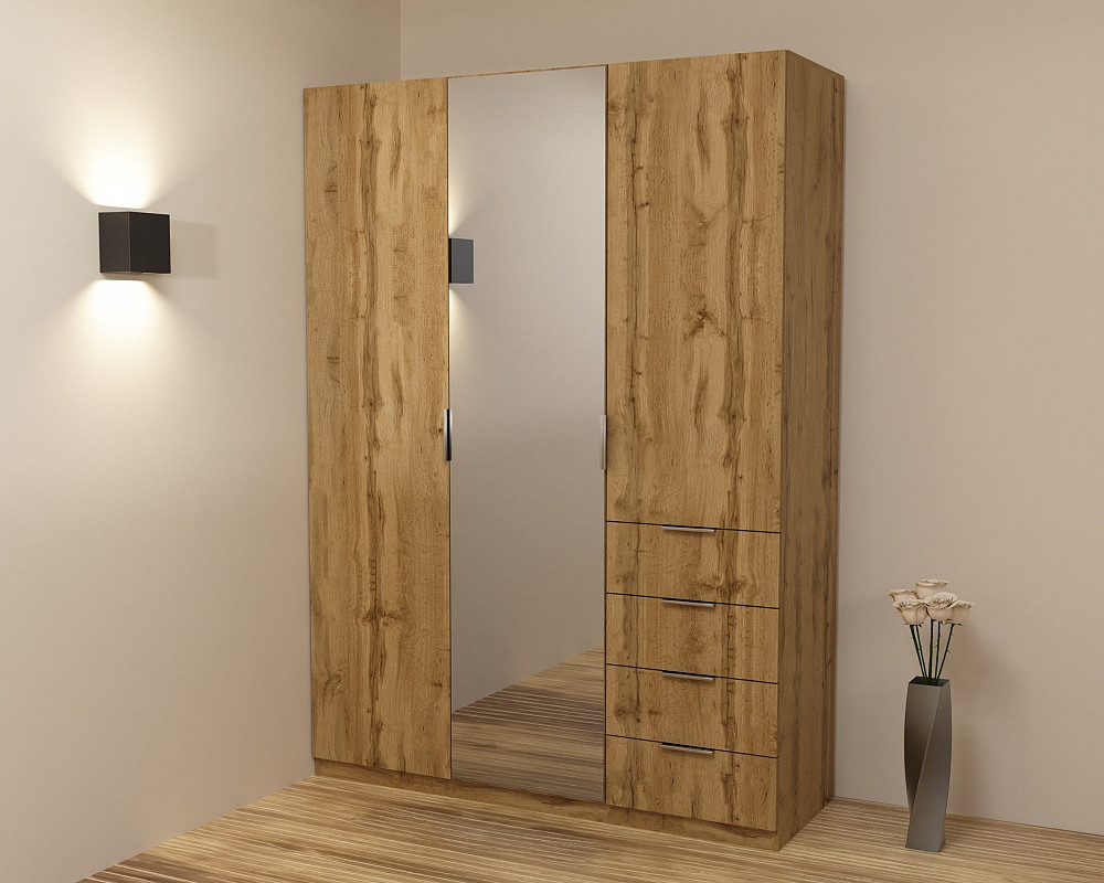 Шафа Крістал 2, Дуб Аппалачі, 1500х520х2100 Львів - фото 2