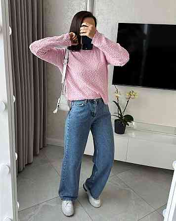 Жіночий затишний светр вільного крою бавовна 40%, поліестер 60% Одеса