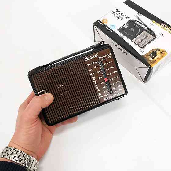 Радиоприемник GOLON RX-608 всеволновый на батарейках + OG-608 поддержка USB/microSD/MP3/WMA Киев