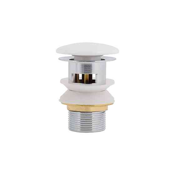 Qtap Pop-up Донний клапан для біде з переливом 70х70х110 mm White Київ