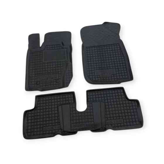 Килимки Рено duster i 2012-2014 4wd (рус.cб.) борт 2,5см, з перемичкою салону Мукачево