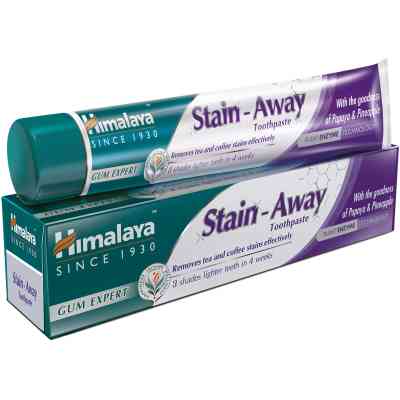 Зубная паста Himalaya Herbals Stain-Away отбеливающая против пятен 75 мл (6297000713960/6297000713977) Винница