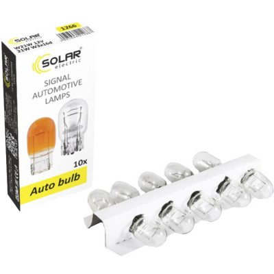 Автолампа SOLAR W21W 12V W3x16d (1266) Вінниця - фото 2