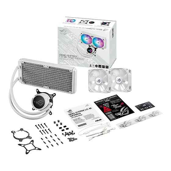 Система водяного охолодження Asus ROG Strix LC III 240 ARGB WHT (90RC00S2-M0UAY0) Білий Харьков