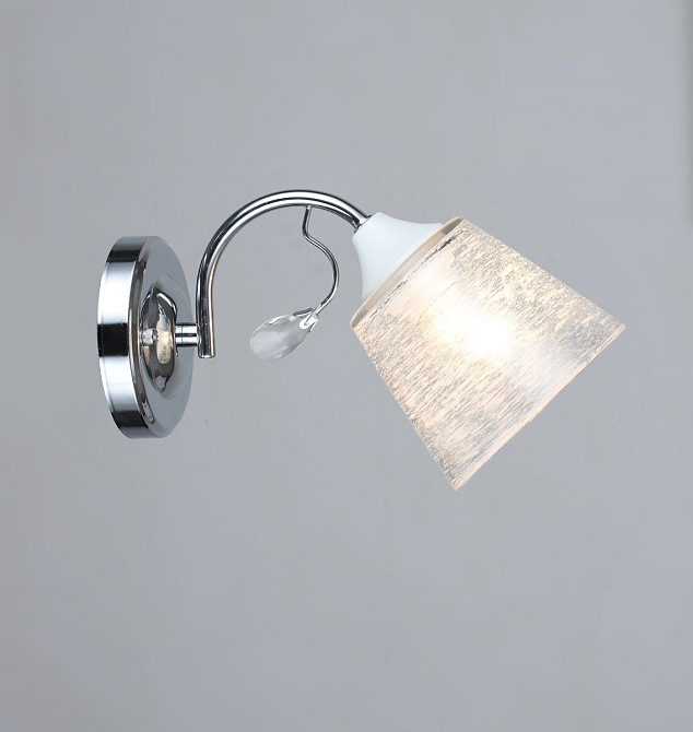 Бра настінне Sirius B C1423/1W CH+WT Коломия - фото 1