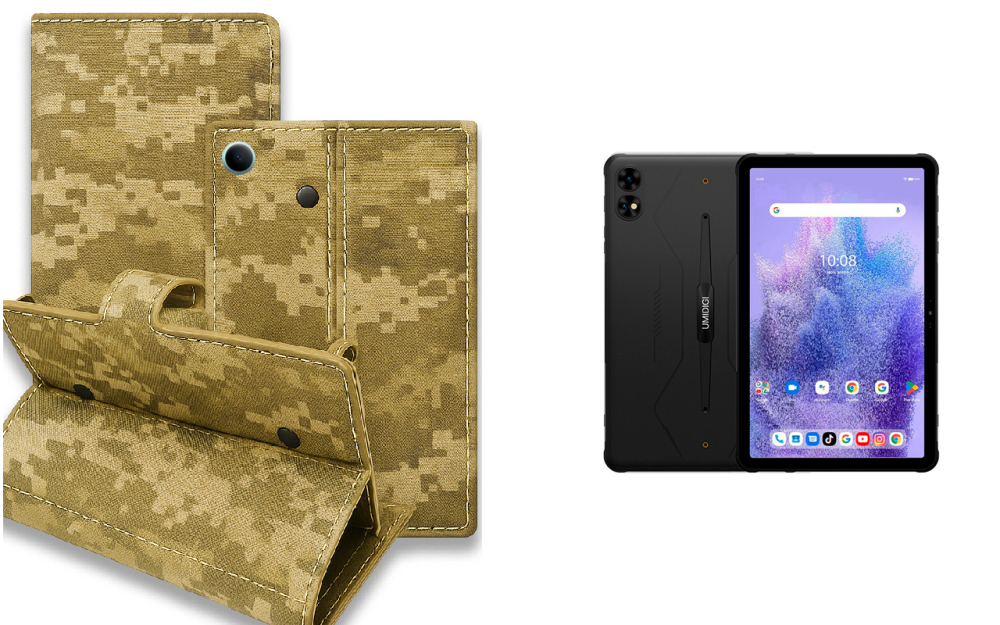Книга-трансформер для планшета Umidigi Active T1 11, цвет Black Pixel Киев - изображение 1