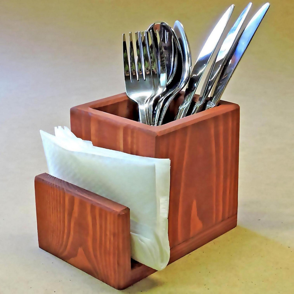 Підставка для столових приборів "Пранзо" корал Миколаїв - фото 1