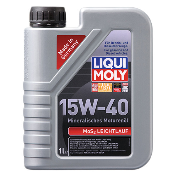 Моторне масло Liqui Moly MoS2 Leichtlauf 15W-40 1л Львів - фото 1