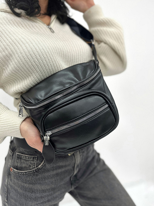 Женская сумка с накладным карманом Settle Киев - изображение 3