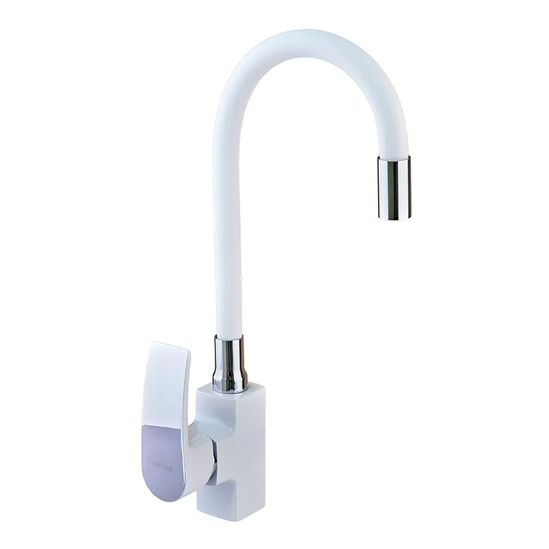 Змішувач для кухні Mixxus Magnum 011  White-CHR.Refl.White    ( MI6204 ) 34782 Харьков - изображение 1