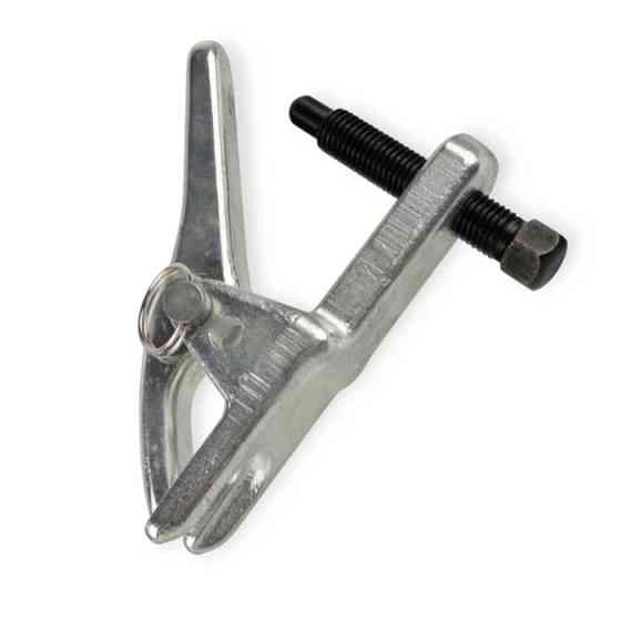 Съёмник шаровых опор и рулевых тяг универсал. 160 мм, ширина зева 21мм, макс раскр 30/50мм, серый Мукачево