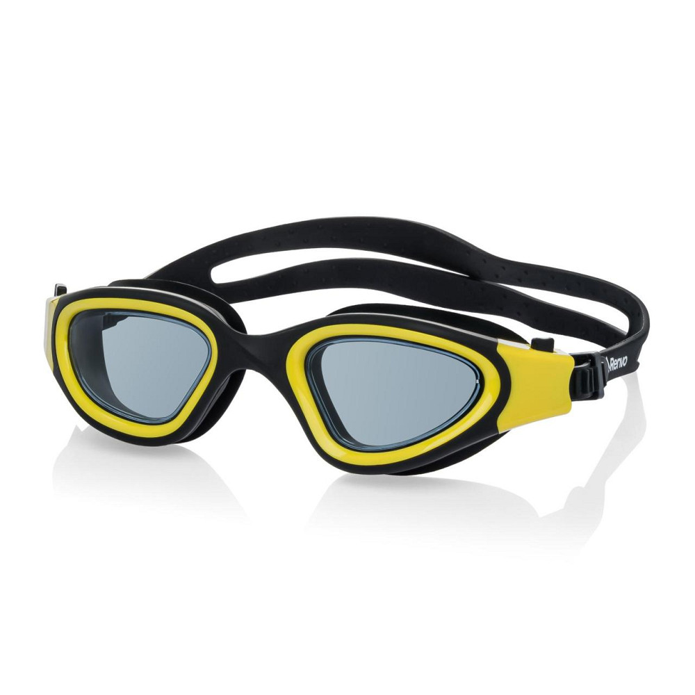 Окуляри для плавання Renvo Sangan Уні Anti-fog Чорний Жовтий OSFM (2SG320-018) Киев - изображение 1