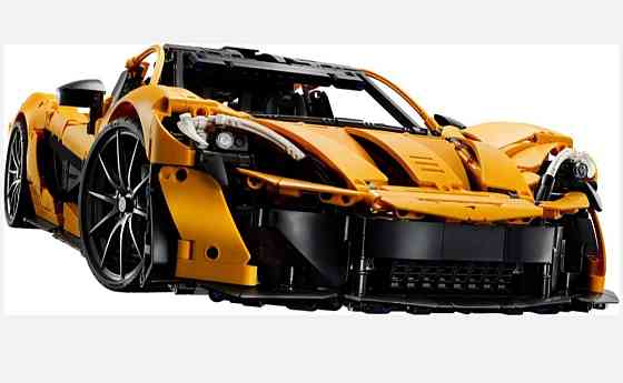 Конструктор машинки Technic McLaren P1 маштаб 1:8 3893 деталей Техник Макларен желтая Киев