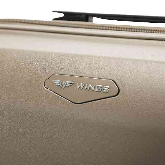 Валіза поліпропіленова WINGS PHX01 середня 65 см шампань Київ