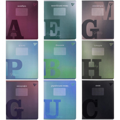 Зошит Yes набір учнівських Fusion набір 9 видів (767487) Вінниця - фото 1