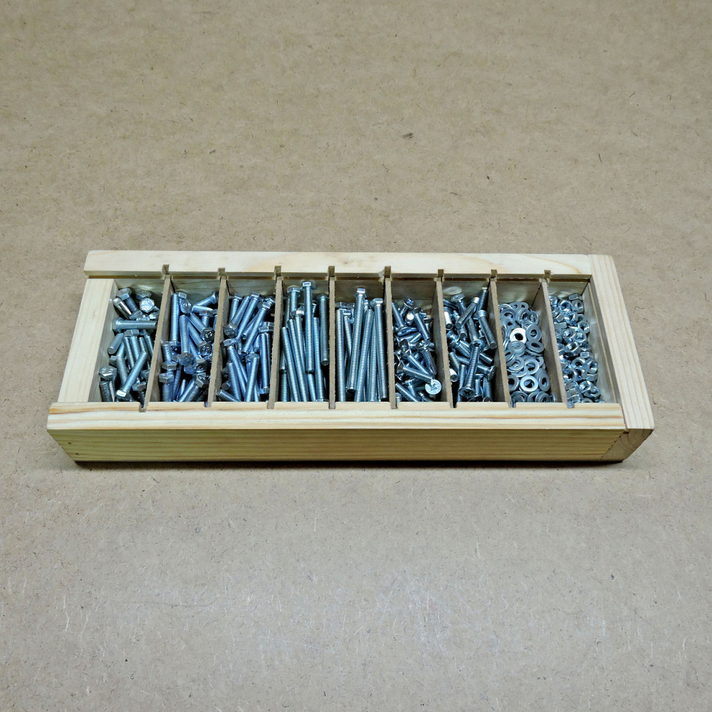 Набір 1х болтів, гайок, шайб М5 500шт Миколаїв - фото 8