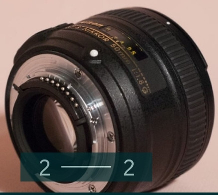 Объектив Nikkor 50mm. F/1.8 AF-S Киев - изображение 1