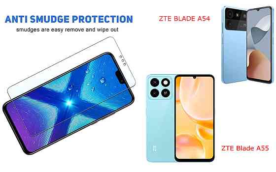 Захисне скло NeoGlass для ZTE BLADE A54, Blade A55 – надпрозоре та стійке Київ