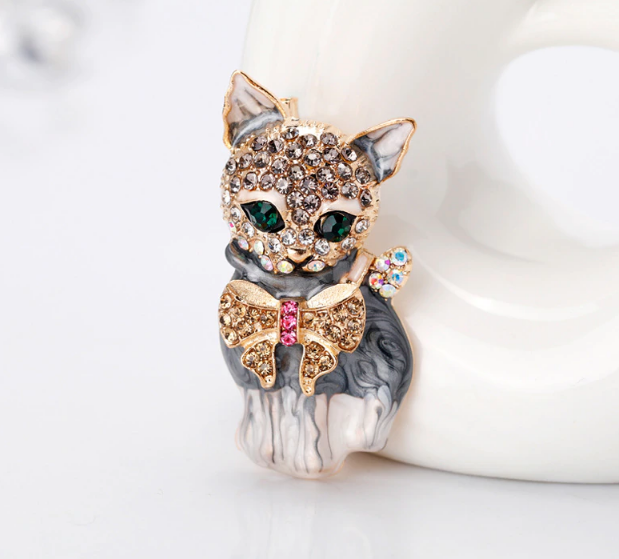 Брошь модная Кошка Киев - изображение 1