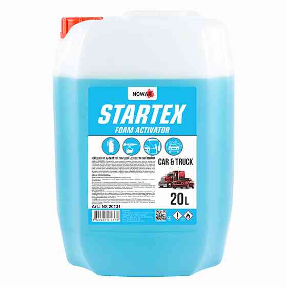 Активна піна Nowax Startex Foam Activator для безконтактної мийки концентрат, 20л Київ