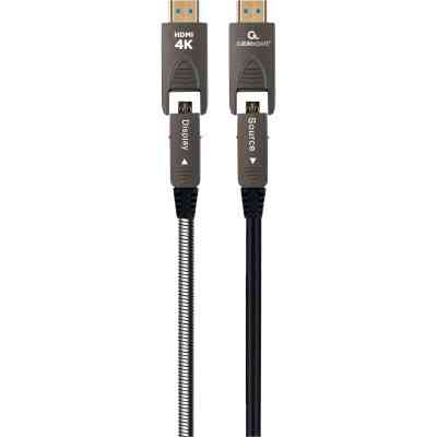 Кабель мультимедійний HDMI M to HDMI M 10.0m V2.0 4K60Hz A/D to A/D AOC Cablexpert (CCAP-HDMIDD-AOC-10M) Вінниця