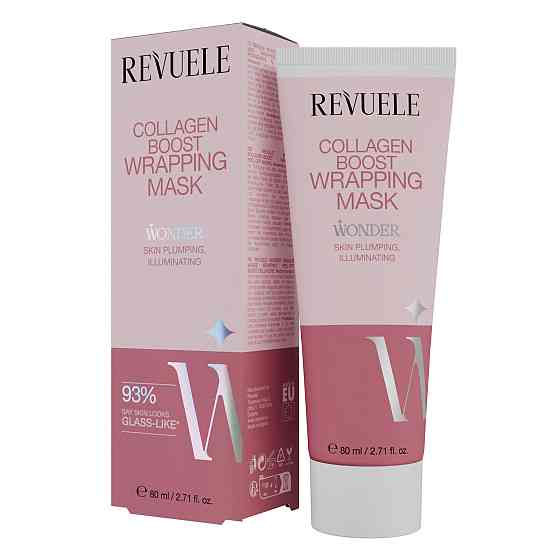 Ночная маска-обертывание Wonder collagen boost Revuele 80 мл Киев