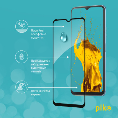 Скло захисне Piko Full Glue Tecno Pop 5 LTE (1283126535383) Вінниця - фото 4