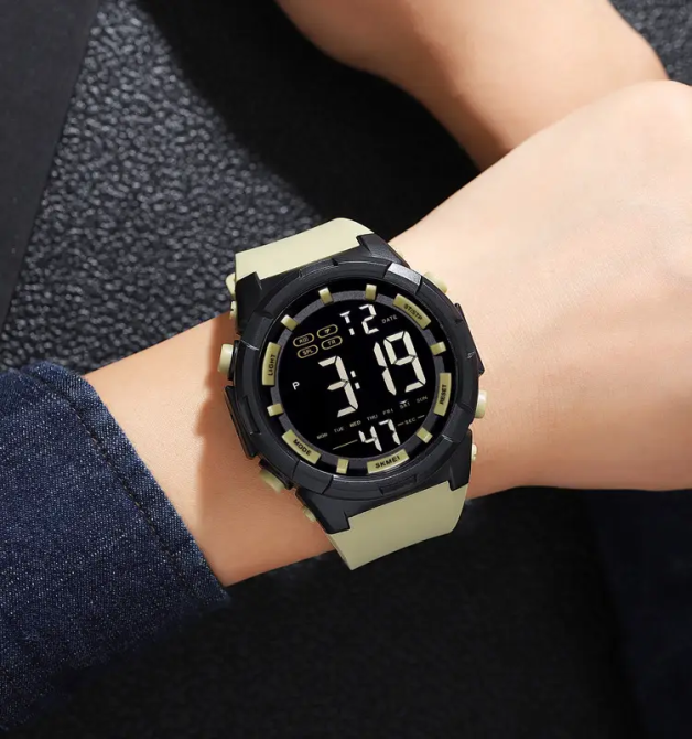 Мужские наручные часы Skmei 1845 Желтый Винница - изображение 8