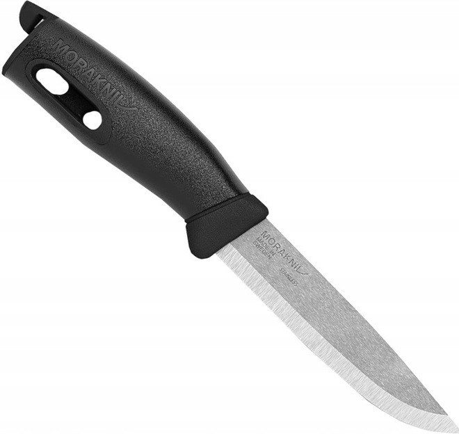 Туристичний Ніж з крісалом Morakniv "Companion Spark" Black (13567) Нержавіюча сталь Нововолинськ - фото 3