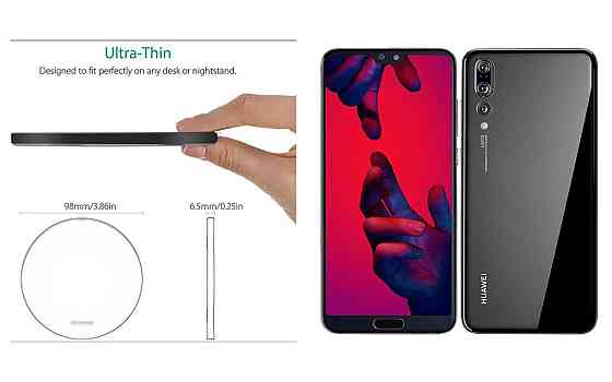 Беспроводное зарядное устройство Copper до 30W для Honor Magic5 Pro, USB-C, LED Киев
