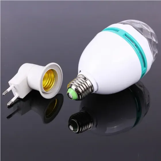 СВЕТОДИОДНАЯ ДИСКО-ЛАМПА с патроном LED MINI PARTY Коломия