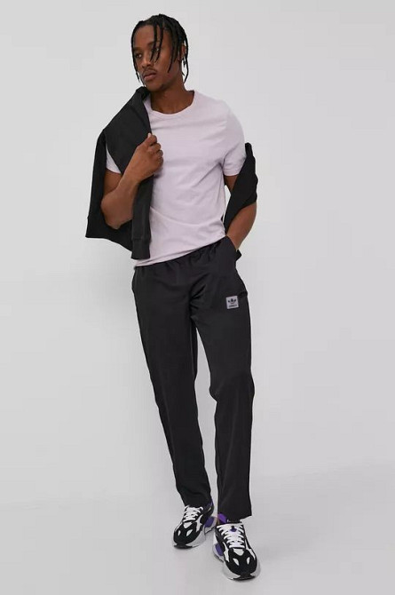 Мужские спортивные штаны Adidas,ткань лакоста Киев - изображение 2