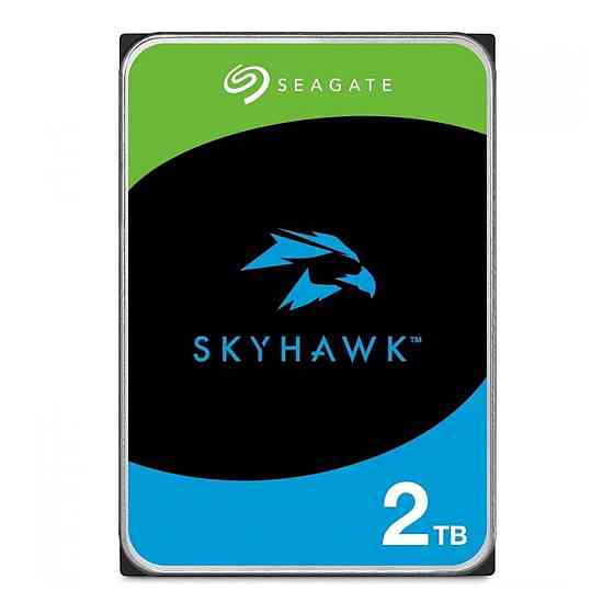 Жесткий диск для видеонаблюдения Seagate SkyHawk HDD 2TB 5400rpm 256MB ST2000VX017 3.5 SATAIII Киев
