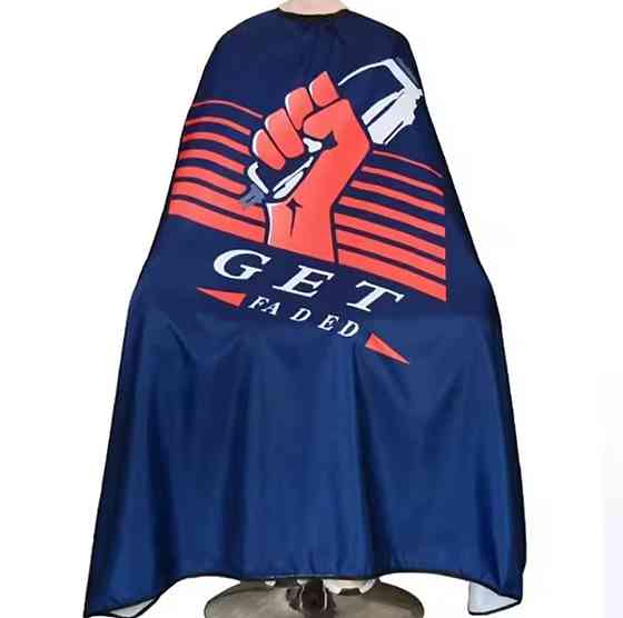 Парикмахерская накидка Get fa d ed для стрижки и покраски 136 на 152 см синий Киев