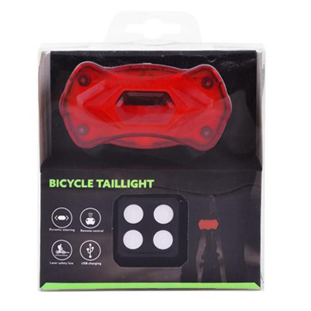 Ліхтар і заднє світло для велопоїздок KXK-03 STOP, Бездротовий стоп-сигнал для велосипеда KI-47 Львів - фото 1