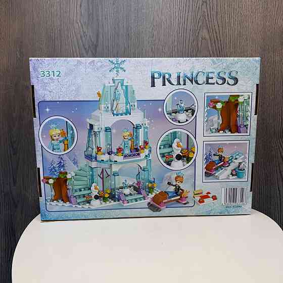 Дитячий конструктор замок Холодне Серце Принцеса Princess 3312 палац Ельза для дівчаток ( 21568 ) Харків