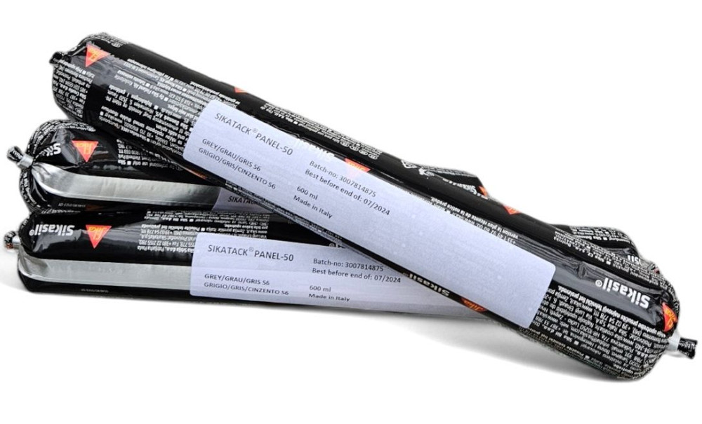 Однокомпонентний силіконовий клей SikaTack Panel-50 600 мл Киев - изображение 1