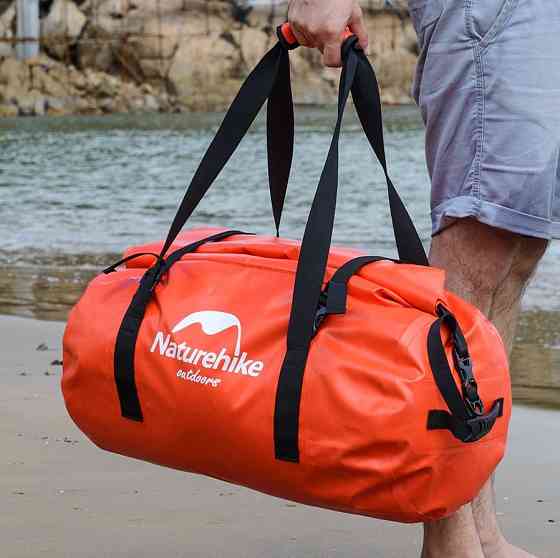 Сумка баул водонепроницаемая Naturehike NH20FSB03 120л (Красная) Киев