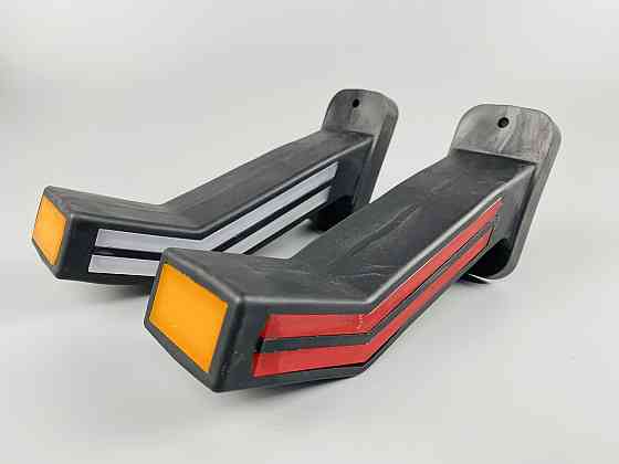 Ліхтар LED габаритний (прогумований) 12/24 V 200 мм х 145 мм, ціна за 1 шт. Мукачево