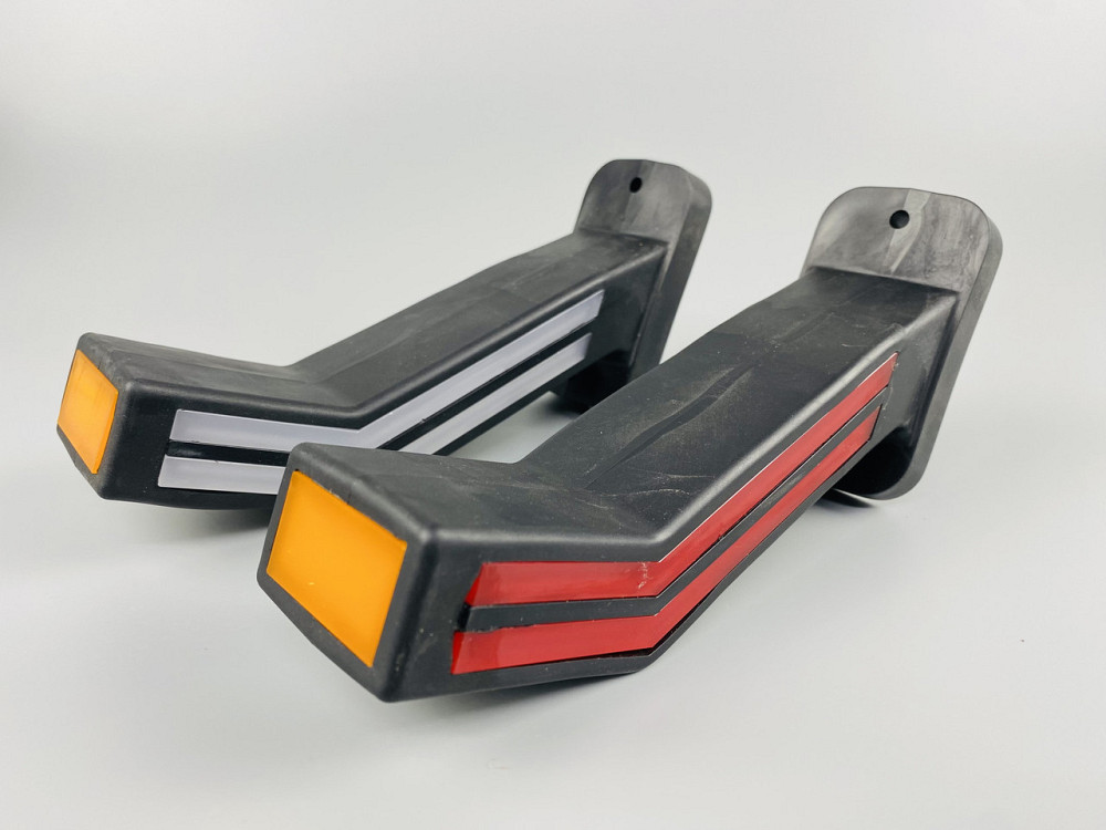 Ліхтар LED габаритний (прогумований) 12/24 V 200 мм х 145 мм, ціна за 1 шт. Мукачево - фото 4