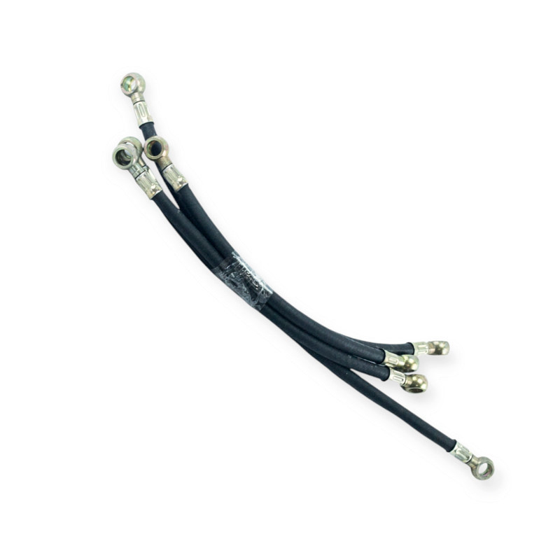 Трубка давления Т-150 топливная комплект-4шт (комплект 2, 2) болт на 14 (Ш, Ш) низкого Мукачево - изображение 1