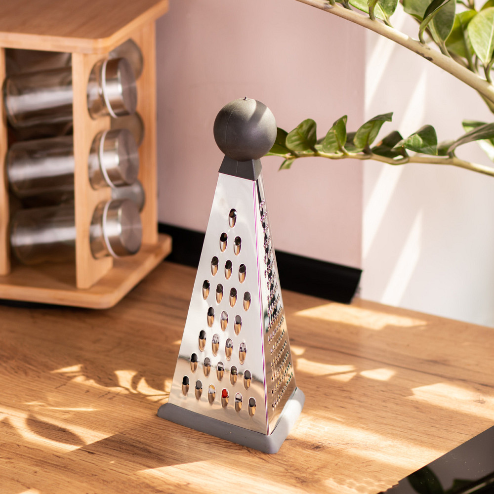 Ding Lanfang Конусна ручна терка з нержавіючої сталі з ручкою 11×11×23 (см) HP-8-8 Коломия - фото 5