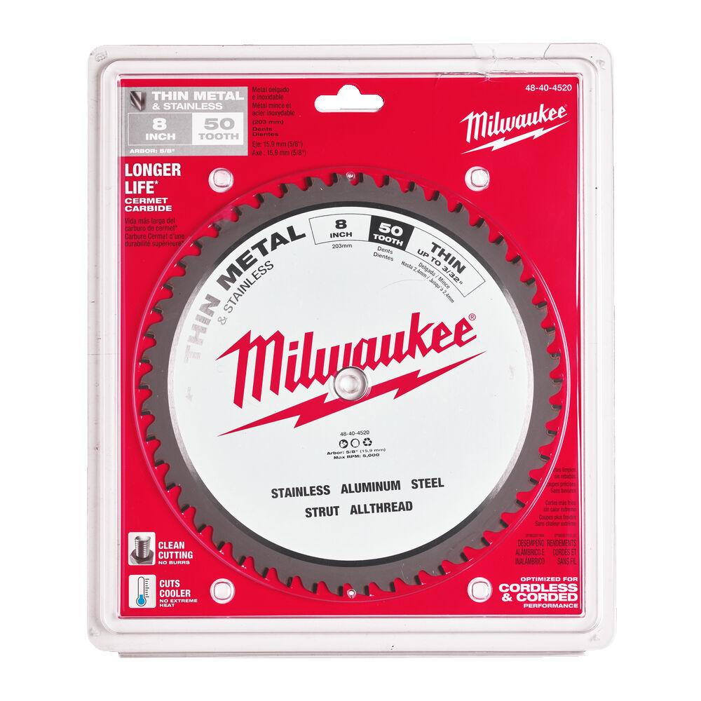 Диск пиляльний по металу MILWAUKEE, діаметр 203х15,8мм, 50 зуб. Одеса - фото 1
