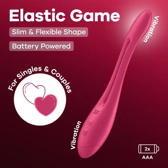 Універсальний гнучкий вібратор для пар Satisfyer Elastic Game Battery Series Львів
