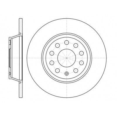 Тормозной диск REMSA 6973.00 Винница - изображение 1