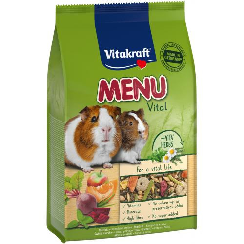 Корм Vitakraft Premium Menu Vital для декоративных грызунов и морских свинок 400 г Киев - изображение 1