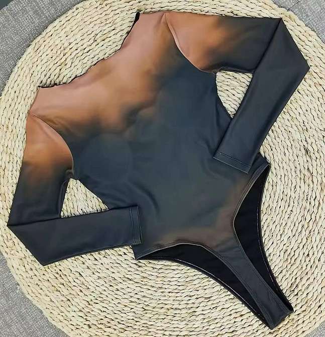 Женский привлекательный боди с пикантным принтом плотный микродайвинг Одесса - изображение 8