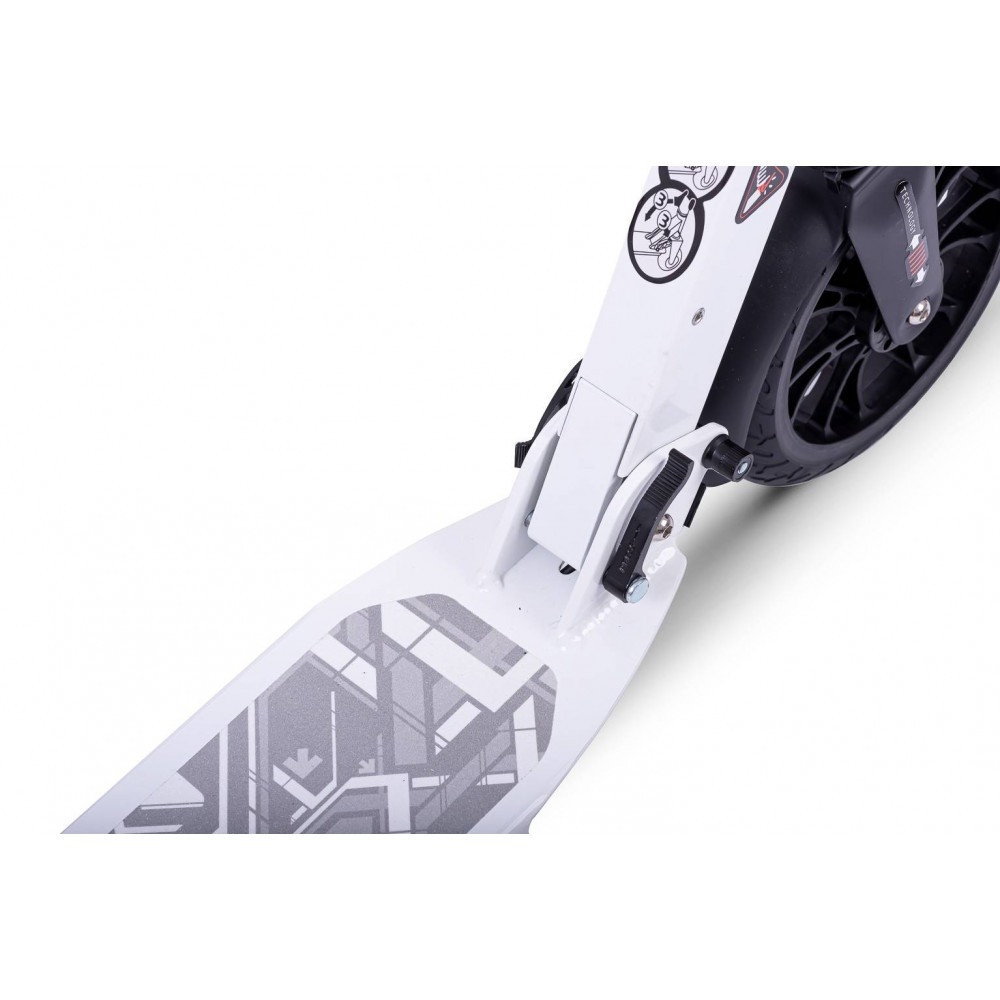 Самокат двухколесный городской для подростков и взрослых аллюминевый Razzo з дисковым тормозом с амортизатором Киев - изображение 10