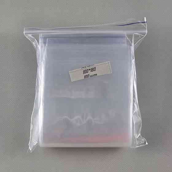Пакет з замком zipp 10х18(100шт) (1 пач.) Харків