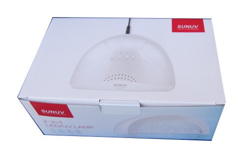 Гібридна світлодіодна UV/LED лампа SunOne 48 вт (Сан ван ) ОРИГІНАЛ з переключенням на 24 вт. Біла. Київ - фото 8